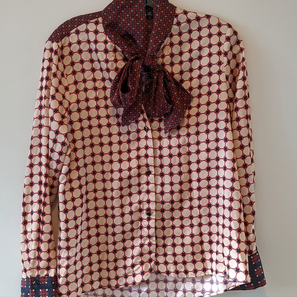 Zara Silk Blouse - Picture 2 of 8